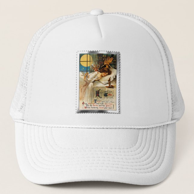 Gorra De Camionero Nostálgico Halloween Slumber Goblins y Fairies (Anverso)