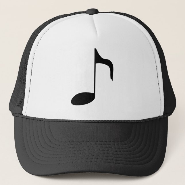 Gorra De Camionero nota de la música (Anverso)