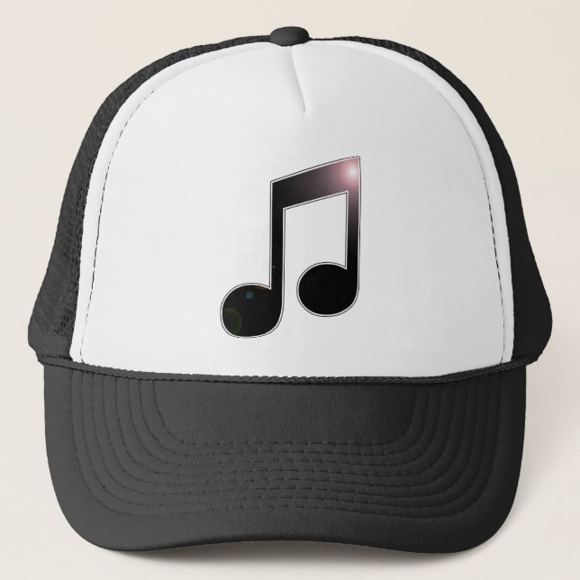 Gorra De Camionero Nota de la música octava (Anverso)