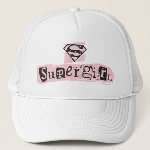 Gorra De Camionero Nota de rescate de logotipo supergirl