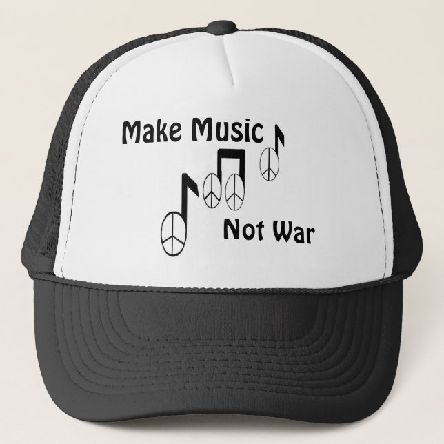 Gorra De Camionero notas de la música (Anverso)