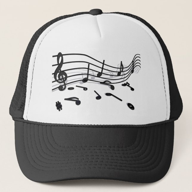 Gorra De Camionero Notas, música (Anverso)