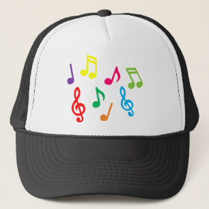 Gorra De Camionero Notas musicales