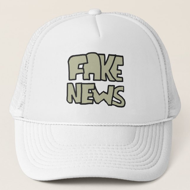 Gorra De Camionero Noticias falsas (Anverso)