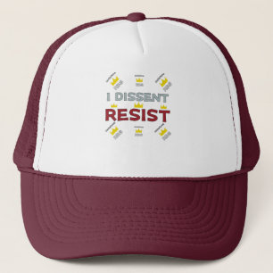 Gorra De Camionero Notorio apoyo supremo de RBG que resisto