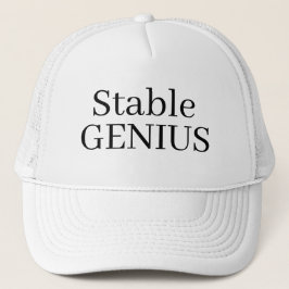 Gorra De Camionero Novedad de moda adolescente ESTABLE GENIUS
