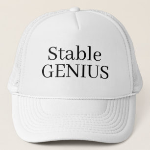 Gorra De Camionero Novedad de moda adolescente ESTABLE GENIUS