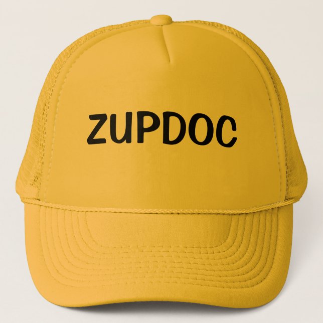 Gorra De Camionero Novedad divertida Béisbol ZUPDOC (Anverso)