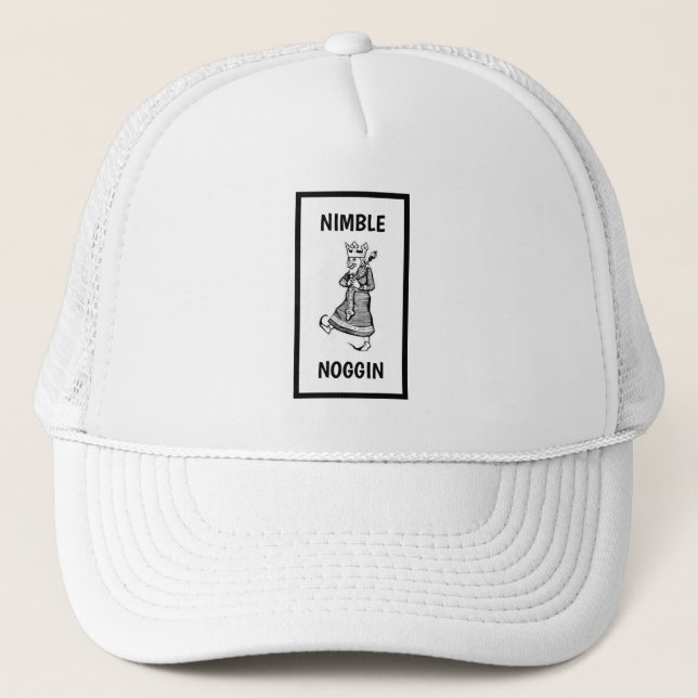 Gorra De Camionero Novedad divertida NIMBLE NOGGIN (Anverso)