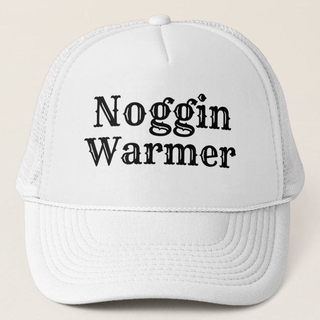 Gorra De Camionero Novedad divertida NOGGIN WARMER (Anverso)
