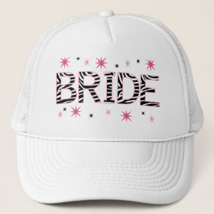 Gorra De Camionero Novia de la cebra