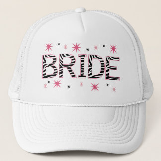 Gorra De Camionero Novia de la cebra