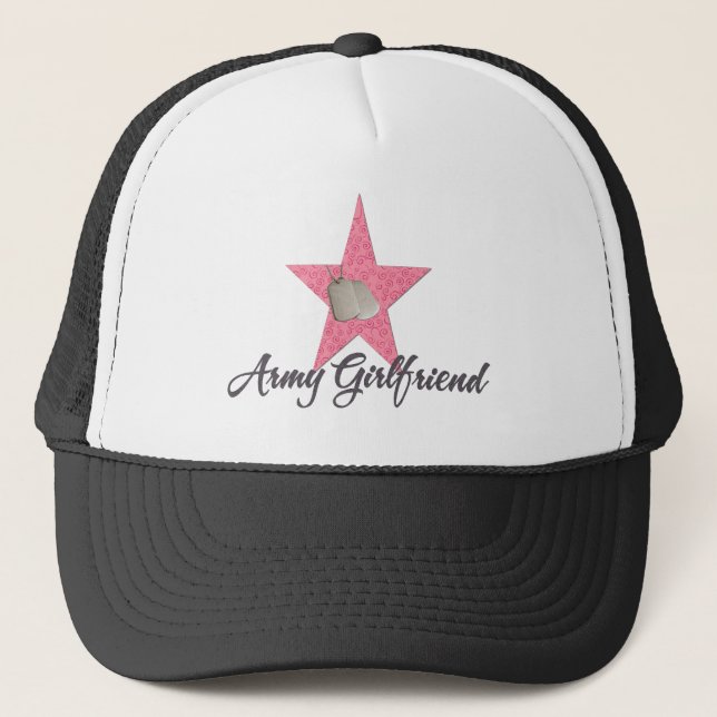 Gorra De Camionero Novia del ejército (Anverso)