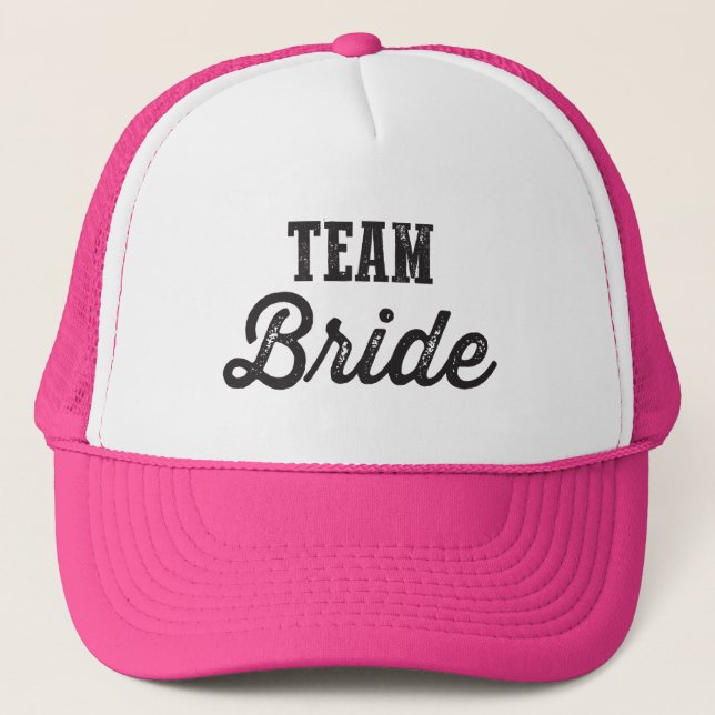 Gorra De Camionero Novia del equipo (Anverso)