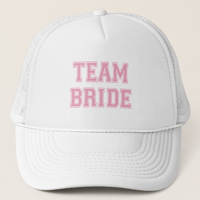 Gorra De Camionero Novia del equipo (Anverso)