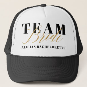 GORRA DE CAMIONERO NOVIA DEL EQUIPO