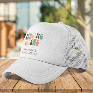 Gorra De Camionero Novia Disco de Despedida de Soltera Reinas Bailari