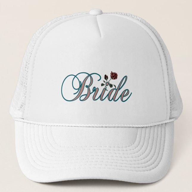 Gorra De Camionero Novia elegante (Anverso)