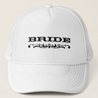 Gorra De Camionero Novia occidental de la boda el |