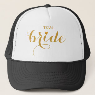 Gorra De Camionero Novia personalizada del equipo del personalizar
