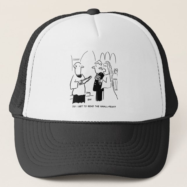 Gorra De Camionero Novia quiere revisar pequeño Personalizado de impr (Anverso)