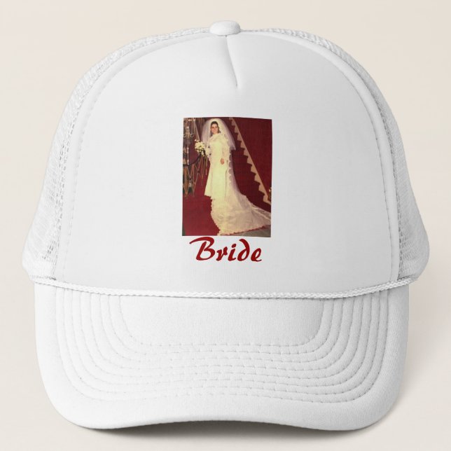 Gorra De Camionero Novia retro (Anverso)
