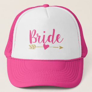 Gorra De Camionero Novia Tribu de novias Rosa