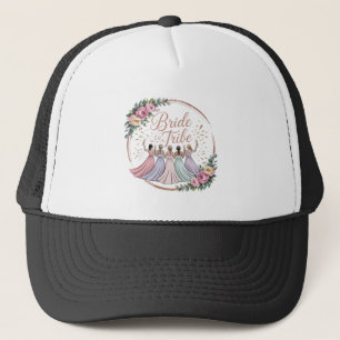 Gorra De Camionero Novia Tribu Nombre Personalizado Fiesta de Despedi