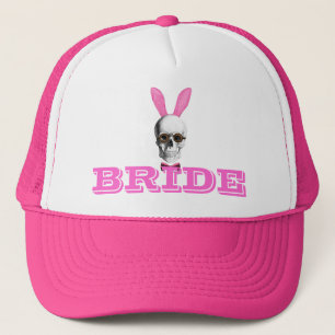 Gorra De Camionero Novias góticas divertidas del conejito del