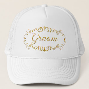 Gorra De Camionero Novio elegante