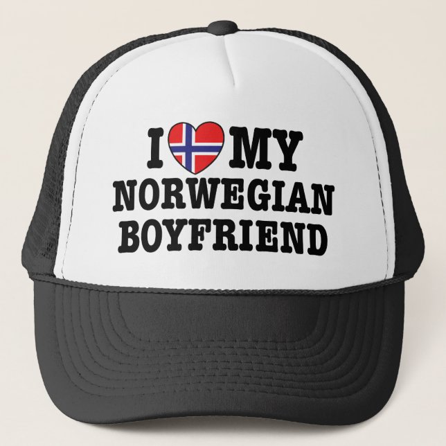 Gorra De Camionero Novio noruego (Anverso)