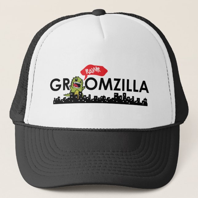 Gorra De Camionero novio-zilla (Anverso)