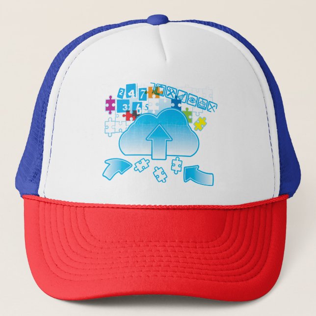 GORRA DE CAMIONERO NUBE (Anverso)