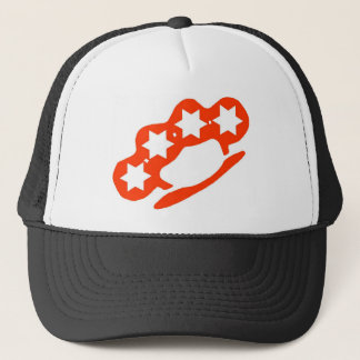 Gorra De Camionero nudillos de cobre amarillo