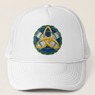 Gorra De Camionero Nudo céltico de la trinidad