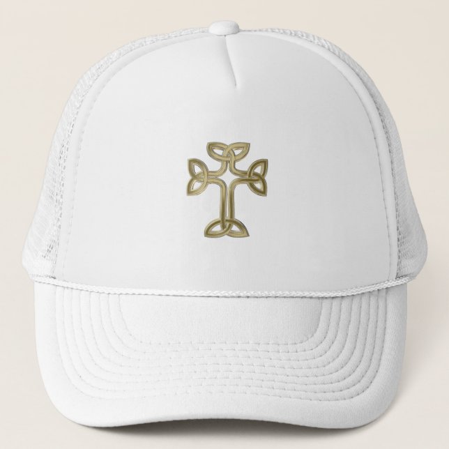 Gorra De Camionero Nudo de cruz celta (Anverso)