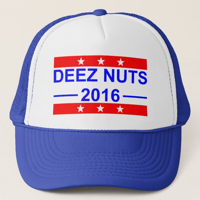 Gorra De Camionero Nueces de Deez para el presidente (Anverso)