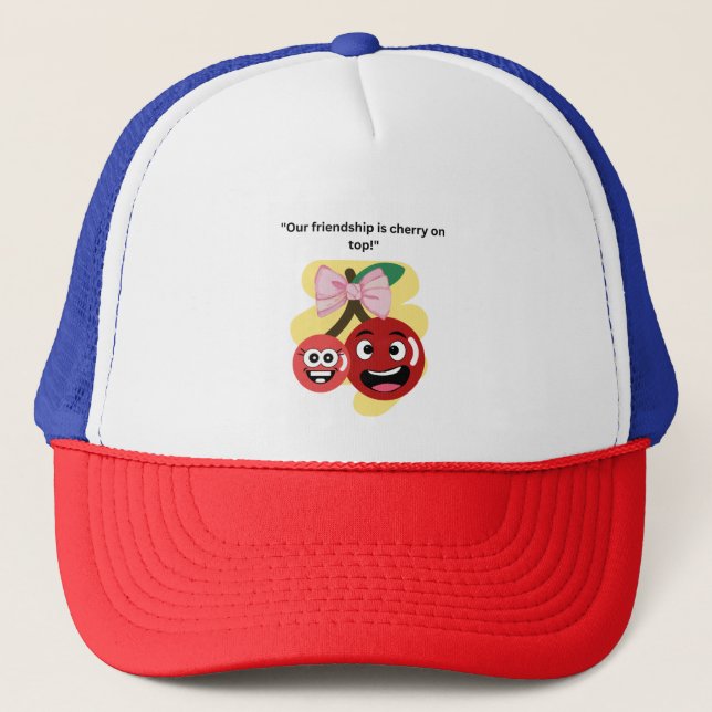 GORRA DE CAMIONERO NUESTRA CITA DE AMISTAD (Anverso)