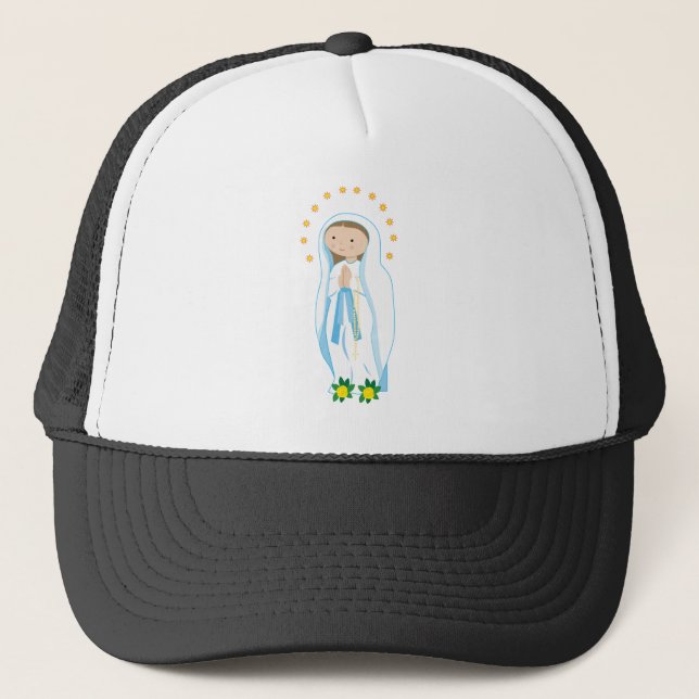Gorra De Camionero Nuestra Señora de Lourdes (Anverso)