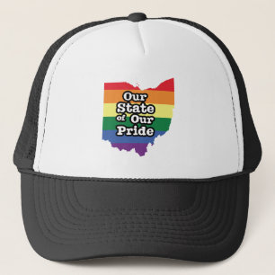 Gorra De Camionero Nuestro estado de orgullo   Ohio