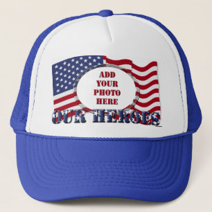 Gorra De Camionero Nuestros héroes - Añade tu foto"