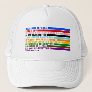 Gorra De Camionero Nuestros valores son límites