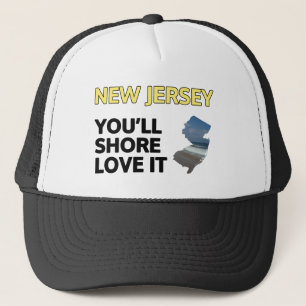 Gorra De Camionero Nueva Jersey: Te encantará la costa
