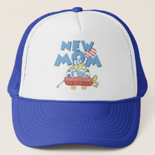 Gorra De Camionero Nueva mamá es un chico camisetas y regalos