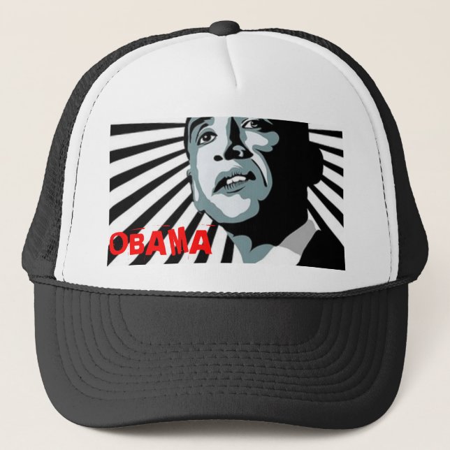 Gorra De Camionero Nueva ola de Obama (Anverso)