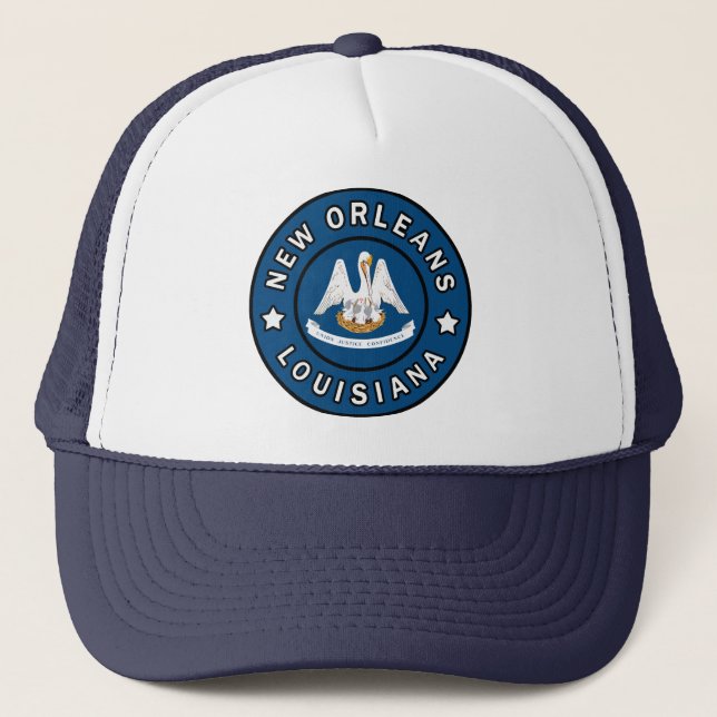 Gorra De Camionero Nueva Orleans Louisiana (Anverso)