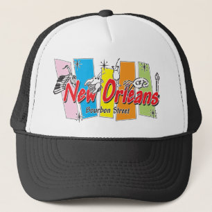 Gorra De Camionero Nueva Orleans Retro Look