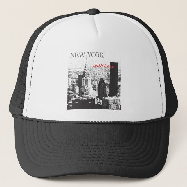Gorra De Camionero Nueva York con amor (Anverso)