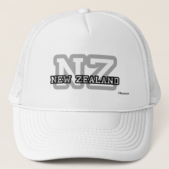 Gorra De Camionero Nueva Zelanda (Anverso)