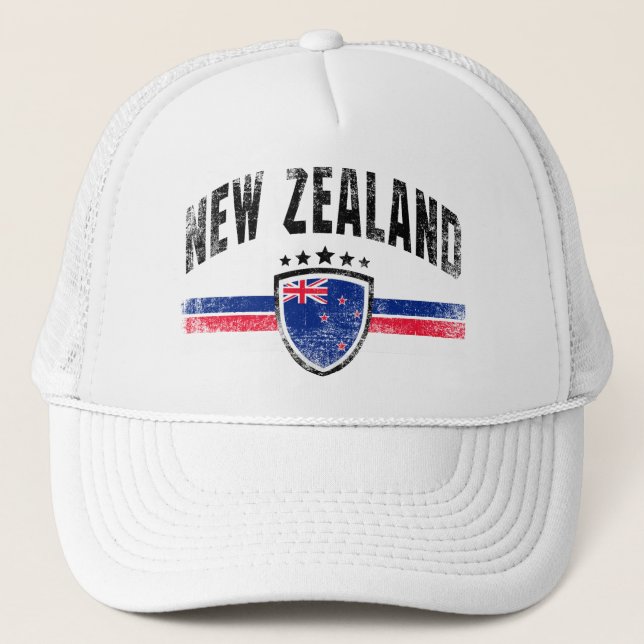 Gorra De Camionero Nueva Zelanda (Anverso)